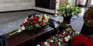 Coffin, funeral