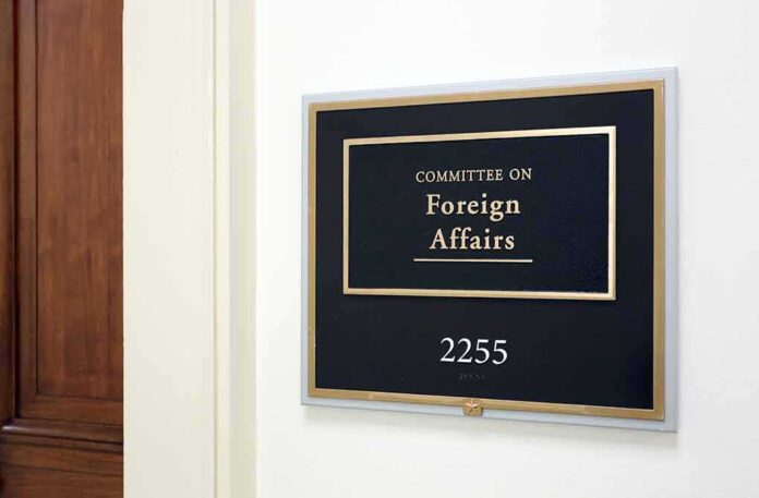 688254355 featured image Signage for the Committee on Foreign Affairs