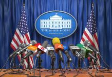 Multiple microphones at White House