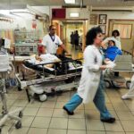 Soap Recall Leads to Major Sepsis Scare Medical staff attending to patients in a busy hospital emergency room
