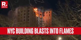 Firefighters TRAPPED as NYC Tower EXPLODES