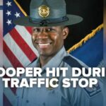 Trooper CRUSHED In Highway Horror After Pulling Over Car