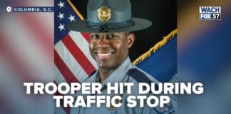 Trooper CRUSHED In Highway Horror After Pulling Over Car