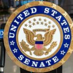 Senator CONFESSES After Homewrecker Law Reckoning Seal of the United States Senate featuring an eagle and stars