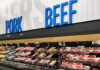 Beef Prices Skyrocket – Memorial Day GLOOM! Meat section with packaged pork and beef products