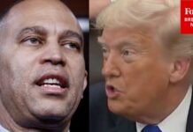 Trump Targets Top Democrat Over Court Slur