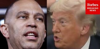 Trump Targets Top Democrat Over Court Slur