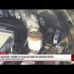 Chemical leak at aerospace facility prompts evacuations in Garden Grove