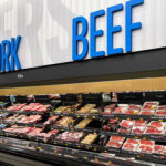 Flesh-Eating Parasites DEVASTATE U.S Livestock! Meat section with packaged pork and beef products