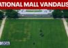 '86 47' appears on National Mall, US park police investigating