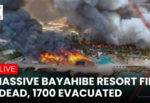 Inferno RIPS Through Popular Resort – 1,700 FLEE! Bayahibe Resort Fire LIVE : Deadly Resort Inferno In Dominican Republic Kills One, Forces Evacuation
