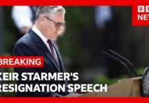 UK Prime Minister Keir Starmer's resignation speech in full | BBC News