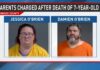 Couple charged with murder, child abuse after 7-year-old son dies weighing 255 pounds