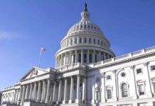 House Votes 198 to 218, Fails To Pass! The U.S. Capitol building with a clear blue sky in the background