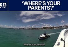 Florida child caught jet skiing alone by police