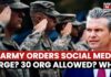 US Army Announces Massive Social Media Purge, Restricts Official Accounts Nationwide | WATCH