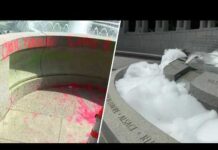 What Vandals Did to WWII Memorial is DISGUSTING World War II Memorial vandalized, fountain full of bubbles | NBC4 Washington