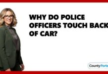 This is Why Cops Touch the Back of Your Car Why Do Police Officers Touch Back Of Car?
