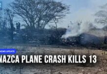 Plane CRASHES Into Mountains – 13 DEAD! Plane Crash Near Peru's Nazca Lines Kills 13, Including 11 European Tourists | Dawn News English