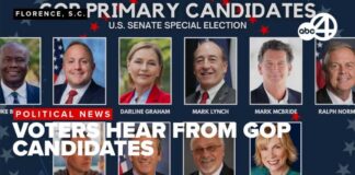 LIVE: Senate GOP candidates make their pitch to local voters in South Carolina