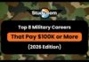 8 Military Careers That Pay Over $100K (And the ASVAB Scores You Need)