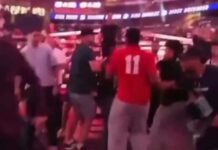 Gypsy Crusader fans gets destroyed at KIA CENTER in Orlando Florida.