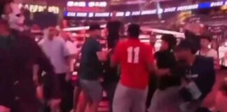 Gypsy Crusader fans gets destroyed at KIA CENTER in Orlando Florida.