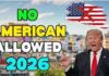 State Department Warns U.S Travelers – Zero Travel For Whatever Reason! 10 countries Where Americans are Not Allowed 2026