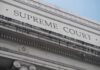 SCOTUS Rules Against Election Security Supreme Court building facade with classical columns