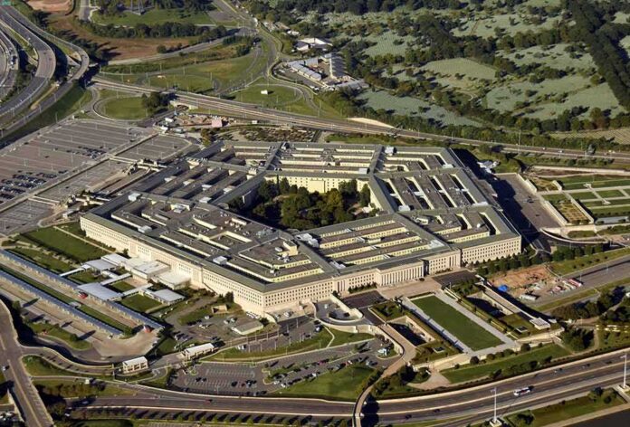 shutterstock_1210283029 Pentagon building seen from above