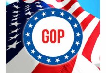 GOP Civil War Explodes – 2 Party Members Defect GOP emblem over American flag