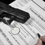Handgun on concealed carry permit application