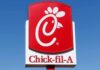 Today Show Spends 90 Seconds Harassing Chick-Fil-A CEO Chick-fil-A sign against clear blue sky